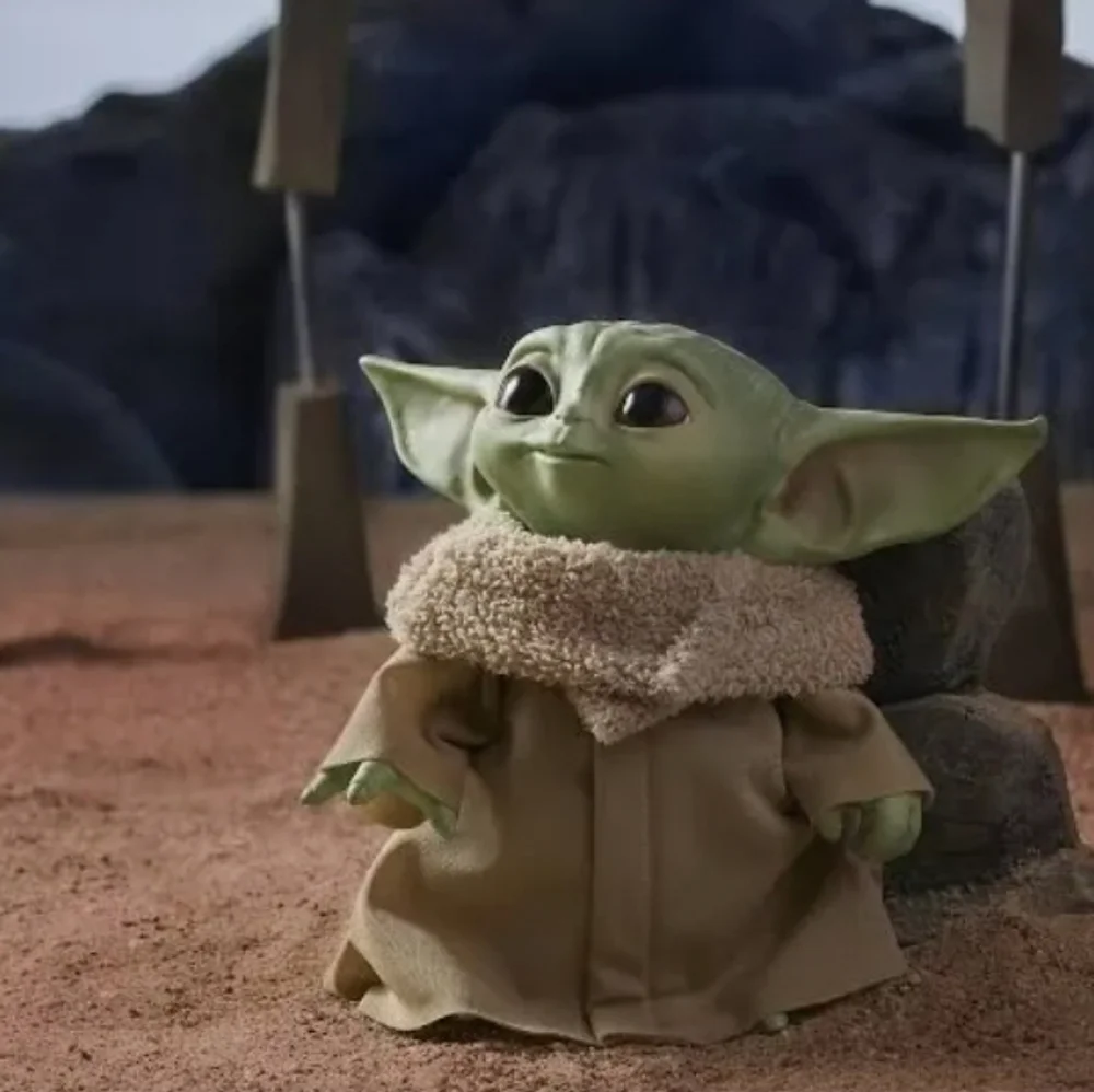 Disney Star Wars Baby Yoda Talking Plush Toy Grogu - Picture 2 of 7